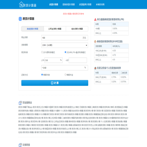 房贷计算器_房贷计算器2024年最新版_房贷利率计算器详细版(www.qrcqjtg.cn)